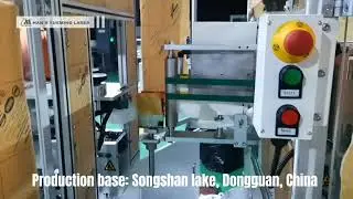 Production Process of head loop face filter machine