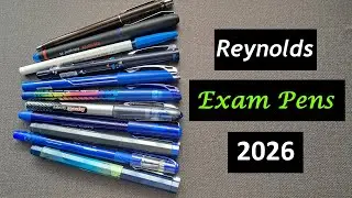 Ручки Reynolds Exam Pens 2026 &mdash; лучшие шариковые, гелевые и роликовые ручки для экзаменов.