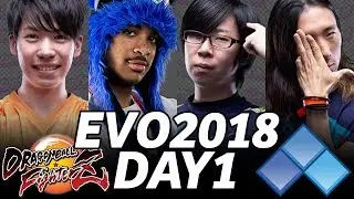 EVO 2018 DBFZ DAY1 (TIMESTAMP) SonicFox GO1 Dogura Fenritti Moke Alioune Punk Nakkiel