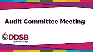 DDSB Audit Committee Meeting - Sep 17, 2025