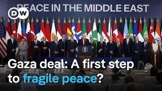 Gaza peace deal signed: &lsquo;The war in Gaza is over,&rsquo; says German Chancellor Merz | DW News