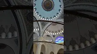 Yeni Cami Mosque Interior design woow😲😲😲 #travel #istanbul