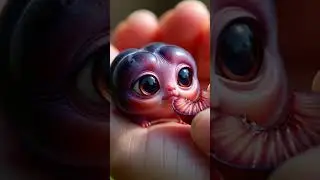 Plum Baby Cute Baby Eat Juicy Plum Laughing Sweet Tasty #ai #asmr #baby #fruit #eating #magic #tiny