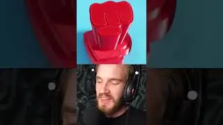 This is crazy! 😆 | Pewdiepie Reacts | Pewdiepie Gifts 🎁 | 1% of YouTubers #pewdiepie #shorts #clips