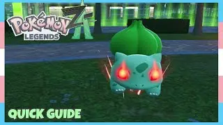 Where To Catch Alpha Bulbasaur In Pokemon Legends ZA | Location Quick Guide