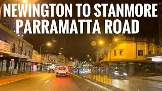 DRIVING FROM NEWINGTON TO STANMORE ON PARRAMATTA ROAD || NSW AUSTRALIA