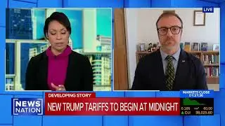 Stocks Erase Early Gains Amid Tariff Turmoil | David Hebert - News Nation