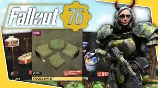 Fallout 76 - Atomic Shop Update: Sofa Set, Nuka Cola Lamps & More!