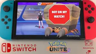 Pokemon Unite  Ranked NIntendo Switch Oled gameplay 4k