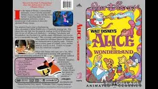 Alice In Wonderland (2004) DVD Covers Walt Disney 