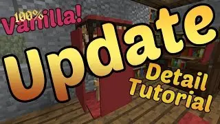Minecraft Detail Tutorial : Standing Lamp Update : No more Levers! (100%Vanilla)