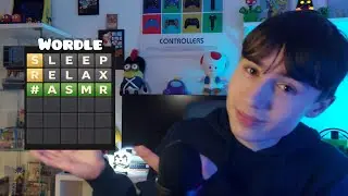 ASMR : Je d&eacute;couvre Wordle (Mon niveau est &agrave; faire dodo)