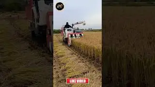 kubota AR70  combine harvester #shorts #kubota #ytshorts