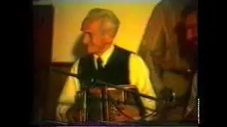 Jakob Buser mit Hartmann Heiri Schwyzeroergali Zingelseilbahn Gunzwil 1983