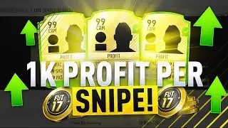 1K PROFIT PER SNIPE! EASY PLAYERS TO SNIPE ON FIFA 17 ULTIMATE TEAM