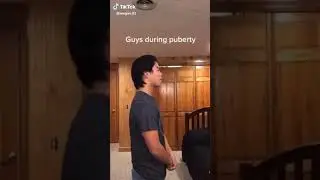 Guys vs Girls during puberty tiktok
