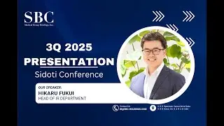 3Q2025 Conference Presentation | SBC Medical Group Holdings, Inc.