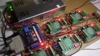 Modifikasi LinuxCNC + Mach3 BOB 5axis