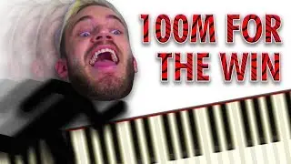 RACE TO THE FINISH - 100M FOR THE WIN - Official Piano Tutorial (Playable Version)
