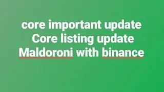 satoshi core important update, mainnat is live 🚀 maldoroni partnership with binance coinbase & other