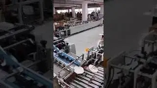 Simple paper bag machine