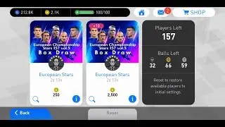 EUROPEAN CHAMPIONSHIP STARS 157 VOL.5 PACK OPENING  || PRO EVOLUTION SOCCER ||