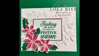Merriest Moments Stamp Set With The Merry Moments Frame and Hybrid Embossing Folder