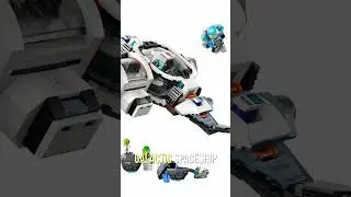 LEGO Modular Galactic Spaceship (60446) #lego, #legocity, #legospace