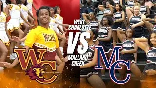 WEST CHARLOTTE VS. MALLARD CREEK 2026.  TIME FOR THE VARSITY CHEERLEADERS!