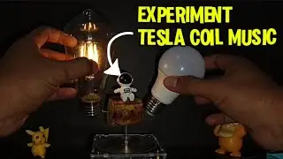 Experiment Tesla Coil Music Tom and Jerry, You Have to See ⚡‼️