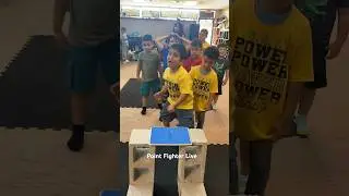 Summer camp fun! Breaking boards is fun and builds confidence #karate #summercamp