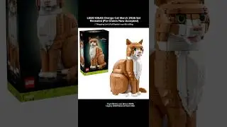 LEGO IDEAS 21376 Orange Cat March 2026 Set