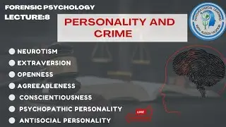 #Personality And Crime In hindi and Urdu-#Psychopath personality @learningwithaleeza