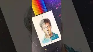 Squid Game Drawing | 0$ Pencils vs. Ohuhu Halawa Pencils✏️ (Player 456 - Seong Gi-hun)