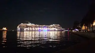 MSC Orchestra saindo do Rio de janeiro 27/02/2025