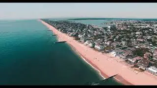 Jersey Shore Drone Footage - 4k