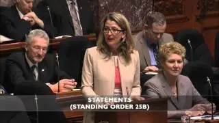 Lana Popham's statement on Cathleen Rosenberg Kneen and women in agriculture