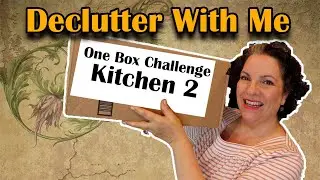 One Box Declutter Challenge || Kitchen Box Two ||