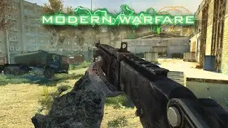 Playing COD 4 Maps on Modern Warfare 2..