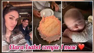 КЛАРЕ ИЗАБЕЛЬ исполняется 1 месяц 😍❤️ СЕСИЛИЯ и ИГНАЦИО празднуют в замке 🏰 #spettegolatv