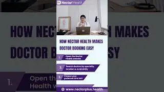 Doctor Booking Made Easy in Minutes | Nectar Health App