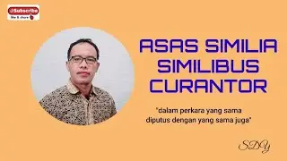 Asas Hukum / Adagium Hukum 