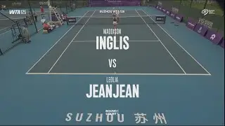 (LL) Maddison Inglis (AUS) vs Leolia Jeanjean (FRA)  -  Game, Set and Match Point