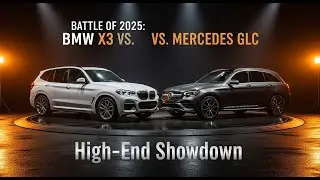 Battle of 2025 BMW X3 vs  Mercedes GLC — The High End Showdown | Clutch Zone