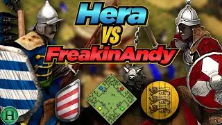Magyars vs Bulgarians | 1v1 Arena | vs FreakinAndy | AoE2