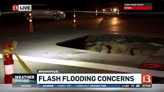 Flash flood concerns in Hamilton County