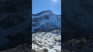 Daniel hiking at Honey Valley Track in Aoraki/Mt. Cook National Park, New Zealand