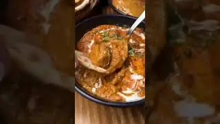 CHAP WITH GARLIC NAAN PLATTER 😋🤤 #shorts #youtubeshorts #viral #streetfood