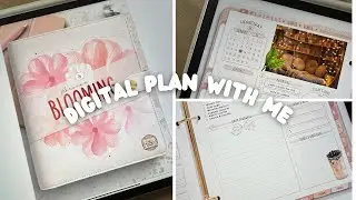 DIGITAL PLANNING ON IPAD | 15.01.2025 | GOODNOTES 6 | BLOOMING PLANNER BY CHELLYPLANNERS