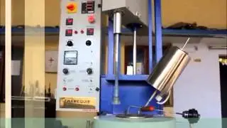 Bottom Pouring Aluminum Stir Casting Furnace with Rotary Centrifugal Casting